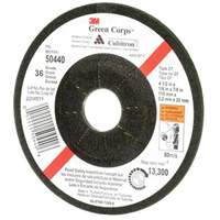 Green Corps Flexible Grinding Wheel, 4-1/2" x 1/8", 7/8" Arbor, Ceramic, Type 27 Quali-T-Solutions