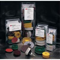 Scotch-Brite Roloc Bristle Disc Kit, Ceramic, 50, 80, 120 Grit, 2" Dia. Quali-T-Solutions