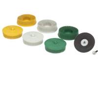 Roloc Bristle Disc Kit, Aluminum Oxide, Several Grit, 3" Dia. Quali-T-Solutions