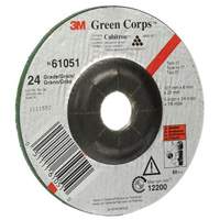 Green Corps Flexible Grinding Wheel, 5" x 1/4", 7/8" Arbor, Ceramic, Type 1 Quali-T-Solutions