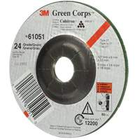 Green Corps Flexible Grinding Wheel, 5" x 1/4", 7/8" Arbor, Ceramic, Type 1 Quali-T-Solutions