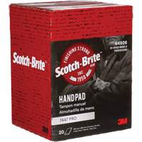 Scotch-Brite 7447 Hand Pads, Aluminum Oxide, 9" x 6", Very Fine Grit Quali-T-Solutions