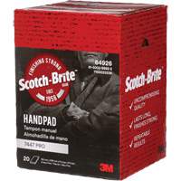 Scotch-Brite 7447 Hand Pads, Aluminum Oxide, 9" x 6", Very Fine Grit Quali-T-Solutions