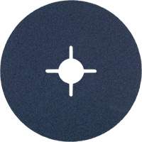 Disque de ponçage en fibre de r&eacute;sine, Zirconium, 36, 5" Dia x 7/8" Arbre Quali-T-Solutions
