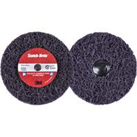 Scotch-Brite Roloc+ Clean & Strip XT Pro Disc, 4" Dia., Extra Coarse Grit, Silicon Carbide Quali-T-Solutions