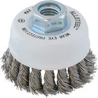 Brosse m&eacute;tallique ALLSTEEL, 3" dia. x 5/8"-11 arbre Quali-T-Solutions
