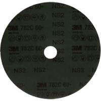 Disque en fibre 782C, C&eacute;ramique, 60+, 7" Dia x 7/8" Arbre Quali-T-Solutions