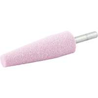 Vitrified Bond Mounted Point, A1, Aluminum Oxide, 3/4" Dia., 2-1/2" L, 80 Grit Quali-T-Solutions