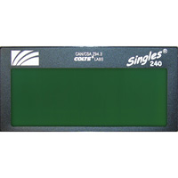 Lentille de soudage autoassombrissante haute d&eacute;finition ArcOne Singles, 2" la x 4-1/2" h Champ de vision, Pour utilisation avec ArcOne&reg; Quali-T-Solutions