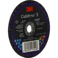 Cubitron 3 Cut-Off Wheel, 3" x 0.063", 3/8" Arbor, Ceramic Quali-T-Solutions