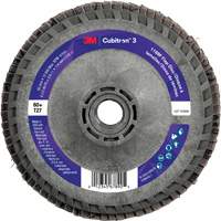 Cubitron 3 Flat Flap Disc with Quick Change 1169F, 4-1/2" x 5/8"-11, Type T27, 60+ Grit, Ceramic Quali-T-Solutions