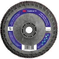 Cubitron 3 Conical  Flap Disc with Quick Change 1169F, 4-1/2" x 5/8"-11, Type T29, 80+ Grit, Ceramic Quali-T-Solutions