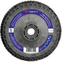 Cubitron 3 Conical  Flap Disc with Quick Change 1169F, 5" x 5/8"-11, Type T29, 40+ Grit, Ceramic Quali-T-Solutions