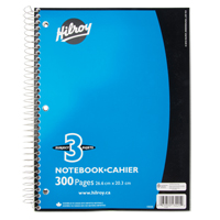 3 Subject Spiral Notebook Quali-T-Solutions