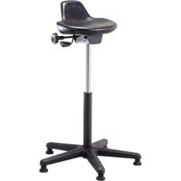 Shoptech Ergonomic Industrial Stools, Sit/Stand, Adjustable Height, 275 lbs. Capacity Quali-T-Solutions