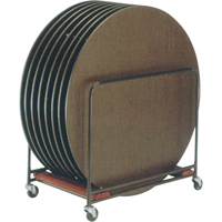 Chariots de table empilables, 49" la x 31,25" p x 41,25" h Quali-T-Solutions