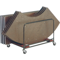 Chariots de table empilables, 49" la x 31,25" p x 32,25" h Quali-T-Solutions