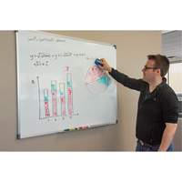White Board, Non-Magnetic, 24" W x 18" H Quali-T-Solutions