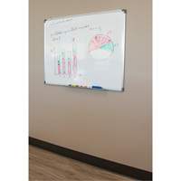 White Board, Non-Magnetic, 24" W x 18" H Quali-T-Solutions