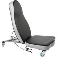 Flex 2 Ergonomic Chair, Vinyl, Black Quali-T-Solutions