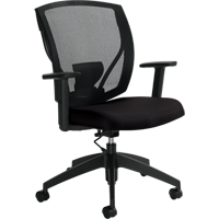 Task Chairs, Fabric, Black, 300 lbs. Capacity Quali-T-Solutions