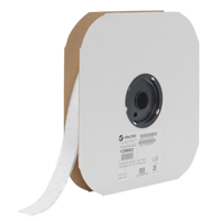 Ruban d'attaches, Boucle, 25 vg x 3/4", Cousu, Blanc Quali-T-Solutions