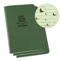 Carnet de notes, Couverture souple, Vert, 48 Pages, 4-5/8" , 7"  Quali-T-Solutions