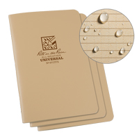 Carnet de notes, Couverture souple, Havane, 48 Pages, 4-5/8" , 7"  Quali-T-Solutions