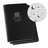 Carnet tout temps, Couverture souple, Noir, 48 Pages, 4-5/8" , 7"  Quali-T-Solutions