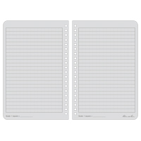 Side-Spiral Notebook, Soft Cover, Black, 64 Pages, 4-5/8" W x 7" L Quali-T-Solutions