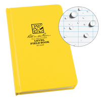Bound Book, Hard Cover, Yellow, 160 Pages, 4-5/8" W x 7-1/4" L Quali-T-Solutions