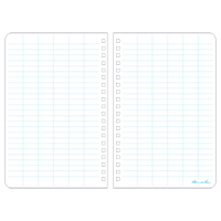 Side-Spiral Notebook, Soft Cover, Yellow, 64 Pages, 4-5/8" W x 7" L Quali-T-Solutions