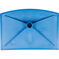 T&ecirc;te de binette pour service alimentaire, Bleu, 8" la x 11-1/4" lo Quali-T-Solutions