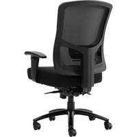 Raven 400 High-Back Heavy-Duty Synchro-Tilter, Mesh, Black, 400 lbs. Capacity Quali-T-Solutions