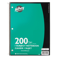1 Subject Spiral Notebook Quali-T-Solutions