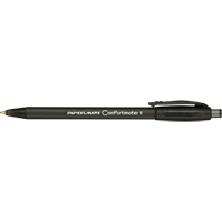 Stylo ComfortMate, Noir, 1 mm, R&eacute;tractable Quali-T-Solutions