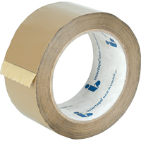Ruban d'emballage, Adh&eacute;sif Thermofusible, 2 mils, 48 mm (1-22/25") x 100 m (328') Quali-T-Solutions