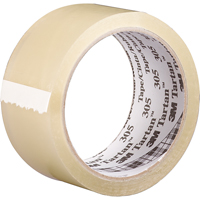 Tartan 305 Box Sealing Tape, Acrylic Adhesive, 1.6 mil, 48 mm (2") x 100 m (328') Quali-T-Solutions