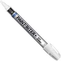 Marqueurs &agrave; la peinture nettoyable &agrave; l'eau Paint-Riter+, Liquide, Blanc Quali-T-Solutions