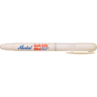 Mini marqueur de peinture Quik Stik, B&acirc;ton plein, Blanc Quali-T-Solutions