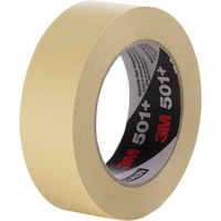 501+ High Temperature Masking Tape, 18 mm (3/4") x 55 m (180'), Tan Quali-T-Solutions