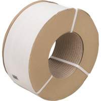 Strapping, Polypropylene, 1/2" W x 9900' L, White, Machine Grade Quali-T-Solutions