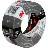 DT8 All-Purpose Duct Tape, 8 mils, Black, 48 mm (2") x 55 m (180') Quali-T-Solutions