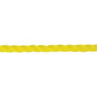 1/4" Braided Yellow Rope, Polypropylene, 1300' Quali-T-Solutions