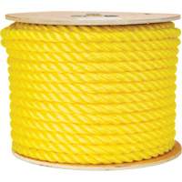 5/8" Braided Yellow Rope, Polypropylene, 200' Quali-T-Solutions