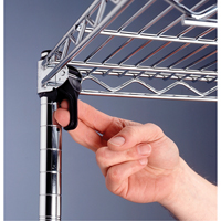 &eacute;tag&egrave;res super ajustables Super Erecta, 4 Tablettes, 36" la x 62-9/16" h x 18" p Quali-T-Solutions