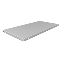 Tablette &agrave; corni&egrave;re perfor&eacute;e, Acier galvanis&eacute;, 36" la x 18" p Quali-T-Solutions