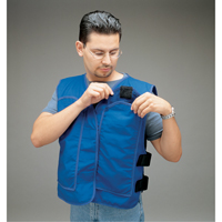 Vestes de refroidissement avec pochettes pour insertions ALLEGRO INDUSTRIES, Grand, Bleu royal Quali-T-Solutions