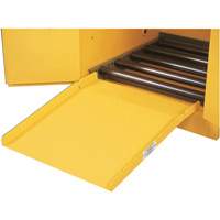 Rampe d'armoire &agrave; baril pour armoire de s&eacute;curit&eacute; Sure-Grip Ex Quali-T-Solutions