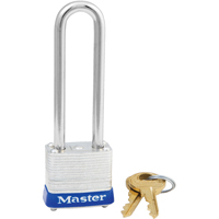 Cadenas, Argent, Cl&eacute;s identiques, Acier lamin&eacute;, Largeur de 1-1/8" Quali-T-Solutions
